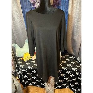 Banana Republic Black Classic A-Line Dress